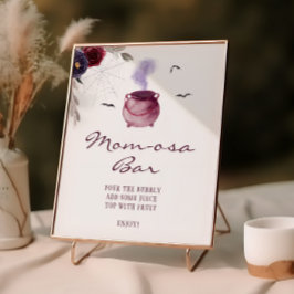 Poster Um Bebê Está Sendo Preparado Barra de Momosa de Ha