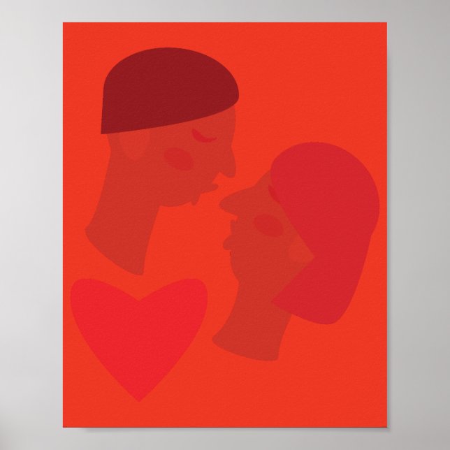 Poster Um Beijo (Frente)