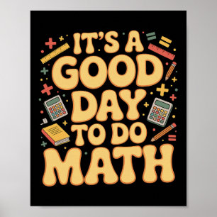 Poster Um Bom Dia Para Fazer Professor De Matemática Aman