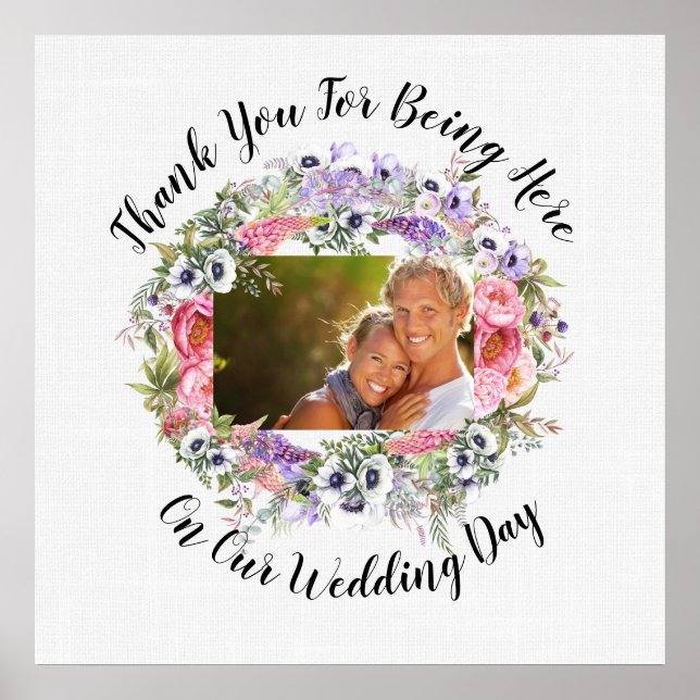 Poster Um Bom Dia Para Um Casamento - (Frente)