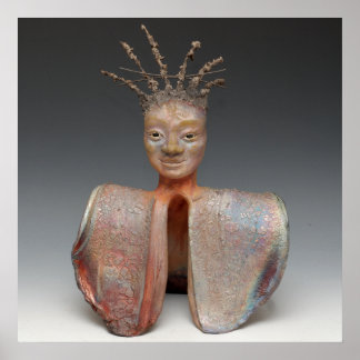 Poster Um Buda Original Spunky Spiky