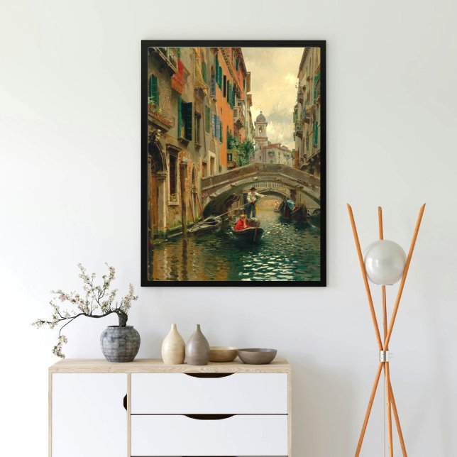 Poster Um Canal Tranquilo, Veneza (Criador carregado)