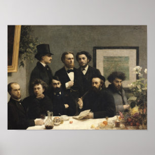 Pôster Um canto da Mesa, 1872