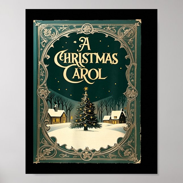 Poster Um Carol de Natal de Charles Ens - (Frente)