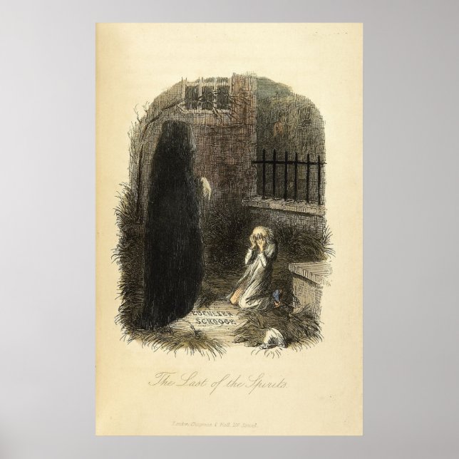 Pôster Um Carol de Natal: O Último dos Espíritos (Frente)