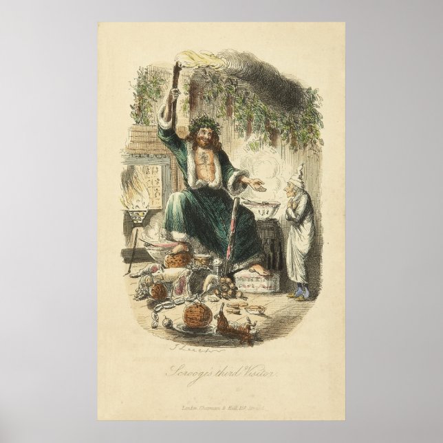 Poster Um Carol de Natal: Terceiro Visitante de Scrooge (Frente)