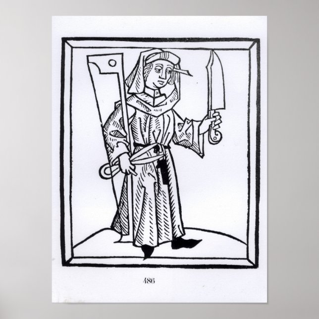 Pôster Um carpinteiro (Frente)