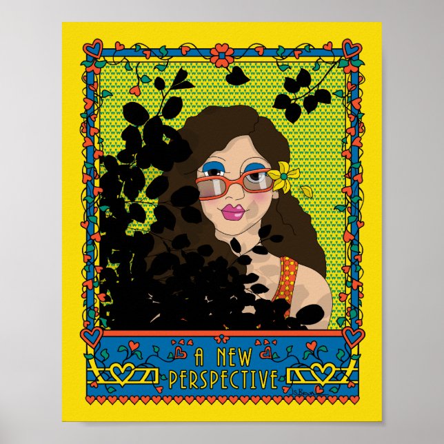 Pôster Um Cartaz 8x10 _B_ Nova Perspectiva (Frente)