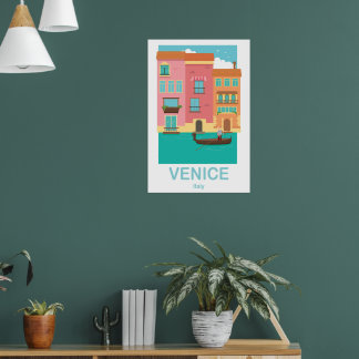 Poster Um cartaz VENICE