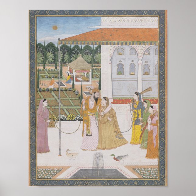 Pôster Um Casal Andando (Frente)