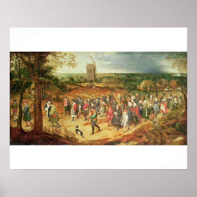 Pôster Um Casamento Camponês (Frente)