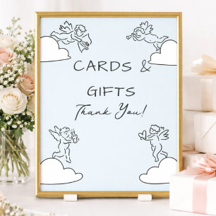 Poster Um Casamento Feito no Céu Cartões e Presentes Chá
