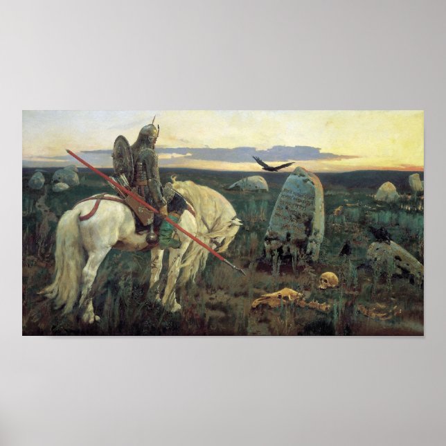 Pôster Um Cavaleiro nas Estradas (Frente)