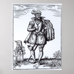 Pôster Um cavalheiro de Tudor