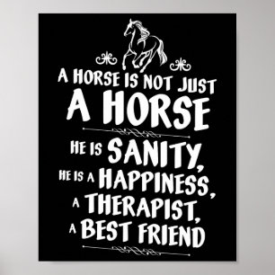 Poster Um Cavalo Não É Apenas Um Cavalo - Equestrianos En