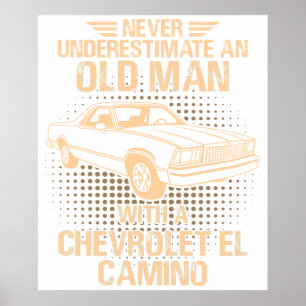Poster Um Chevrolet El Camino antigo 1978
