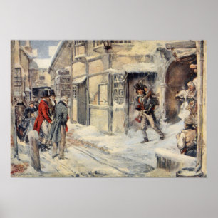 Poster Um chileno Carol. Ele era o cavalo de sangue de Ti