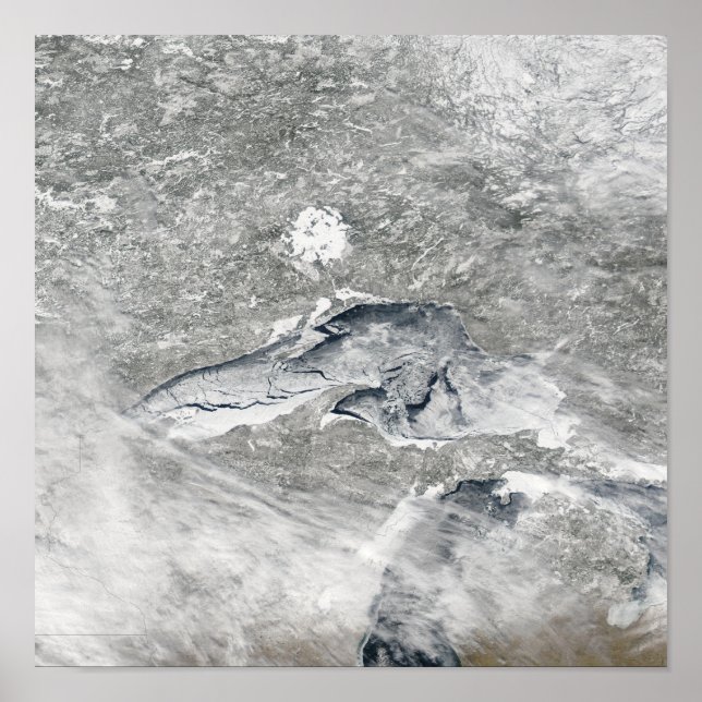 Pôster Um cobertor de gelo relativamente raro (Frente)