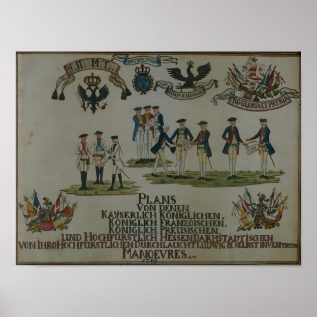 Pôster Um conjunto de planos de gestão (Frente)