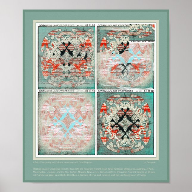 Poster Um conto de Marginalidade e Suspensão Coloidal (Frente)