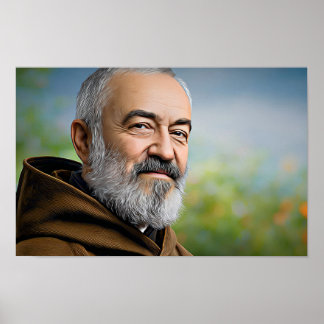 Poster Um Coração para Deus: Pio do Padre Santo