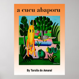 Poster Um Cuco Abapuru por Tarsila do Amaral