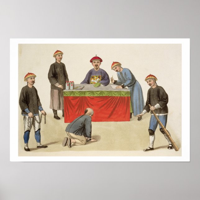 Poster Um culpado antes de um magistrado, prato 1 de 'O P (Frente)