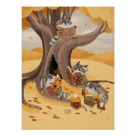 Pôster Um curandeiro de livros antigos