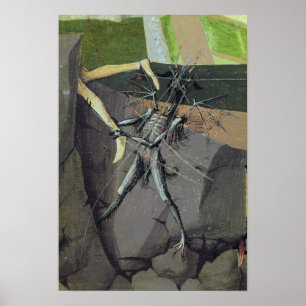 Poster Um demônio, da "Coronação da Virgem"