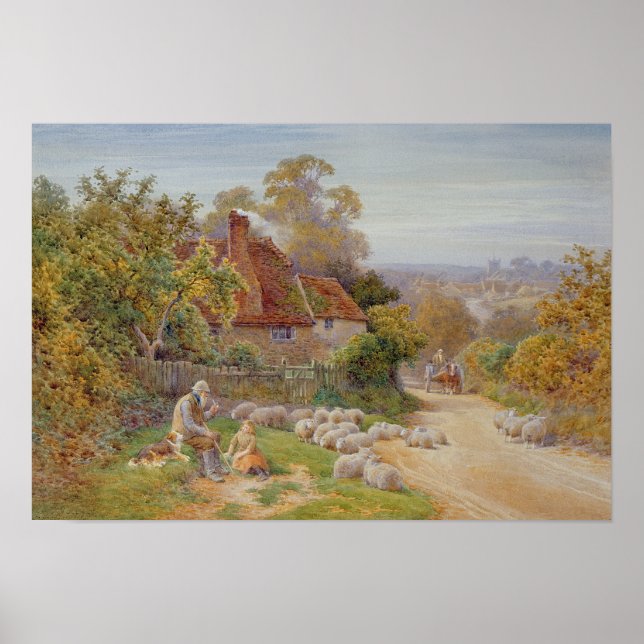 Pôster Um Descanso a Propósito (Frente)