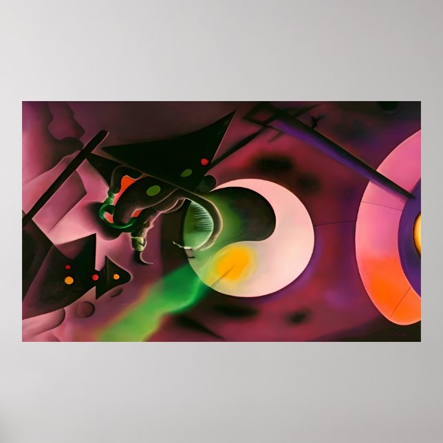 Poster Um desvio no surrealismo do Dream Stream Ken Gage (Frente)