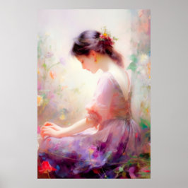 Poster Um Devaneio de Flores 