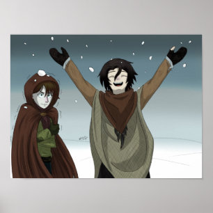 Poster Um Dia da Neve