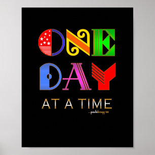 Poster Um dia de cada vez (programa da recuperação de 1
