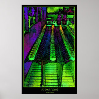 Pôster Um dia de trabalho