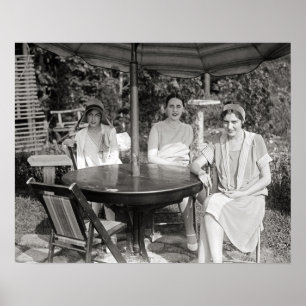 Pôster Um Dia de Verão, 1928. Foto Antiga