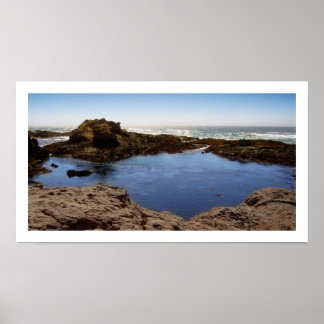 Pôster Um dia ensolarado na costa