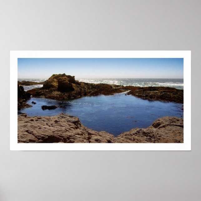 Pôster Um dia ensolarado na costa (Frente)