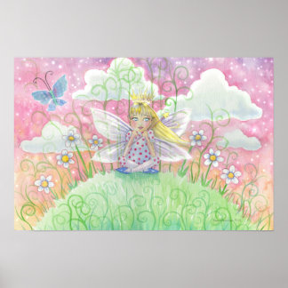 Poster Um Dia Eu Serei um Cartaz de Princesa Fada