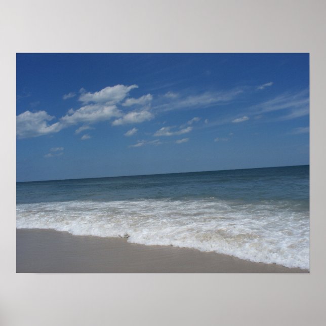 Pôster Um dia na praia (Frente)