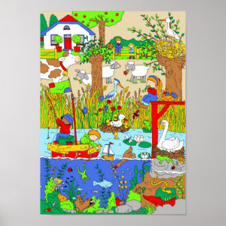 Poster Um dia no campo