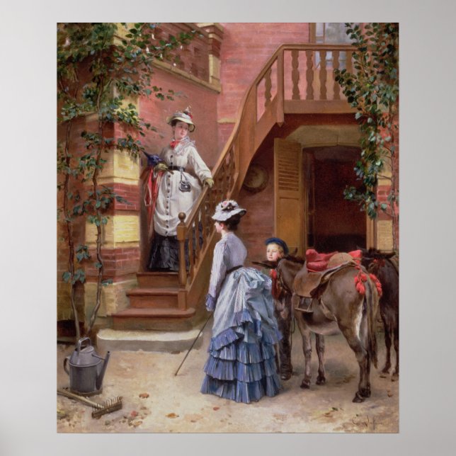 Pôster Um dia no país (Frente)