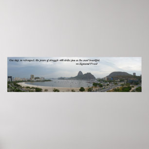 Pôster Um dia, no retrospecto, os anos de esforço…