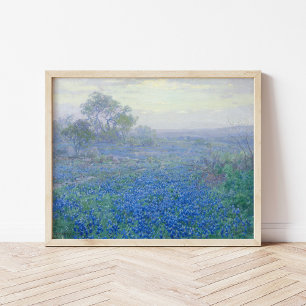 Poster Um dia nublado, Bluebonnets   Julian Onderdonk