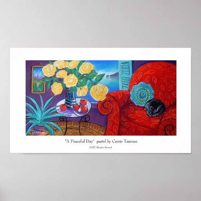 Pôster Um dia pacífico (Frente)