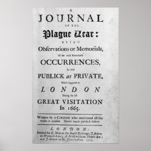 Pôster Um Diário do ano do praga, 1665