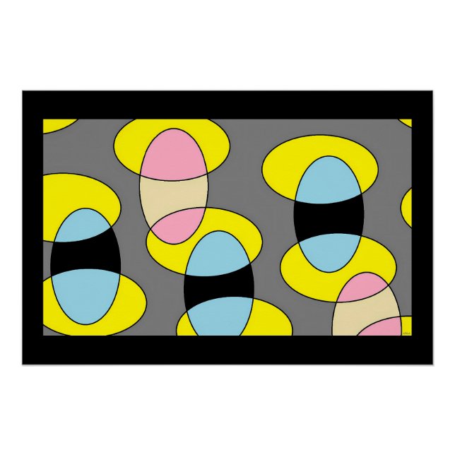 Pôster Um Eggsercise por ordem (Frente)