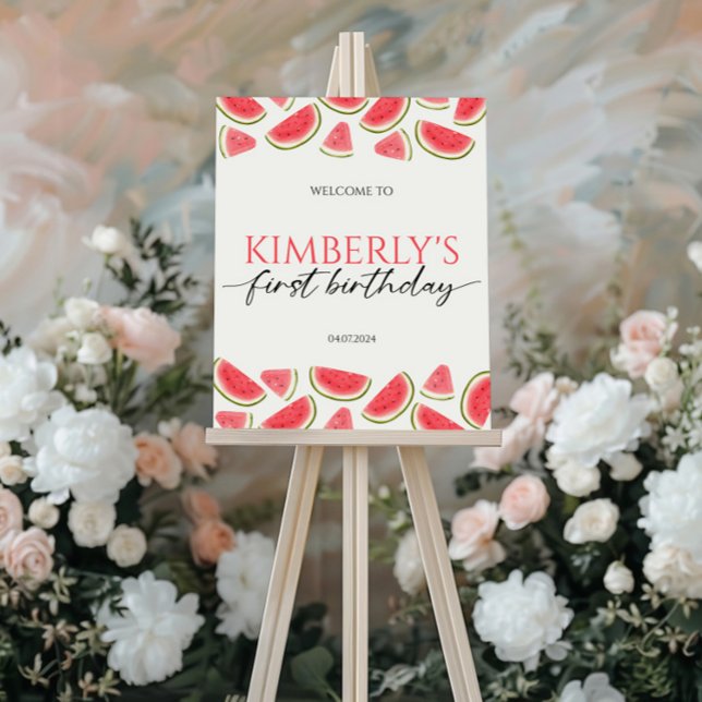 Poster Um Em Um Sinal De Boas-Vindas De Aniversário De Me (Criador carregado)