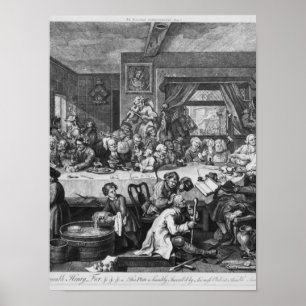 Pôster Um entretenimento da eleição, 1755