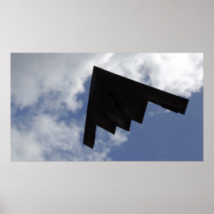 Poster Um espírito B-2 em vôo